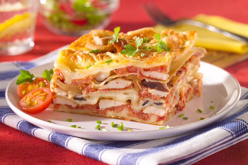 Lasagna Cu Pui Retete Culinare Romanesti Si Din Bucataria