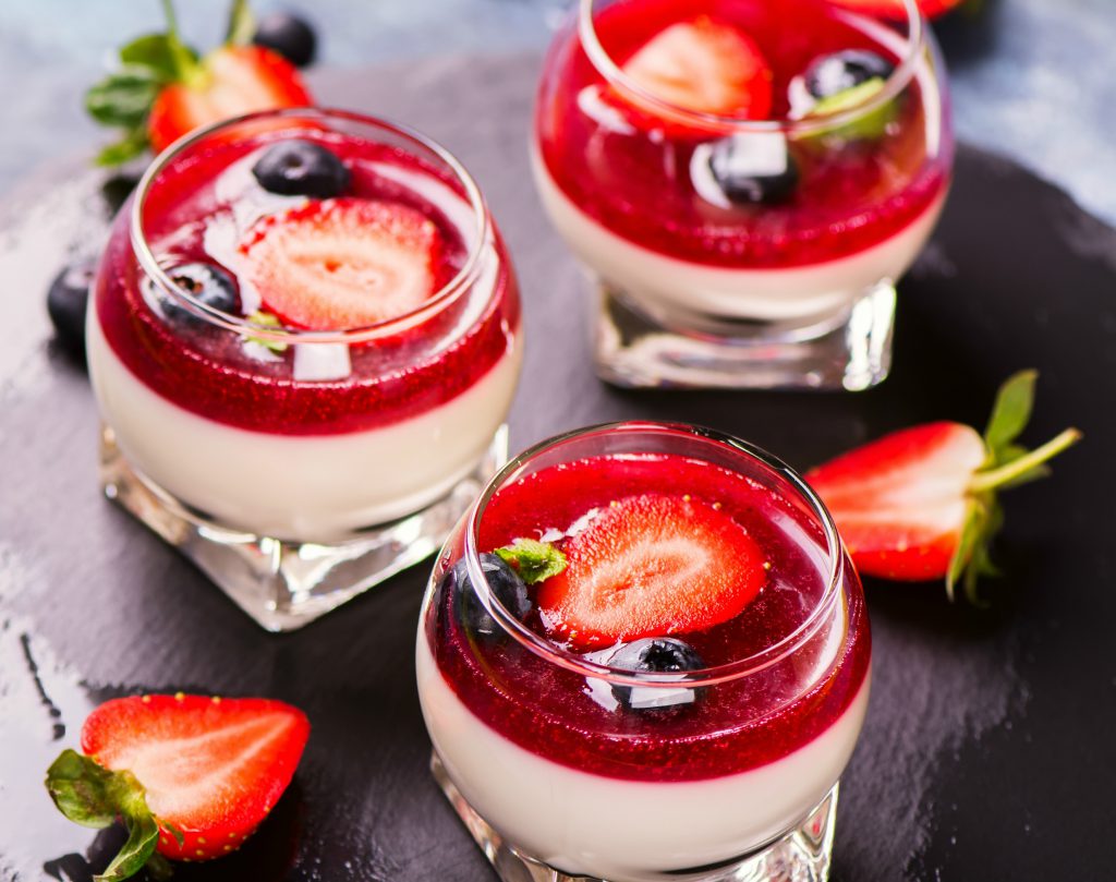 Panna Cotta Cu Fructe Retete Culinare Romanesti Si Din