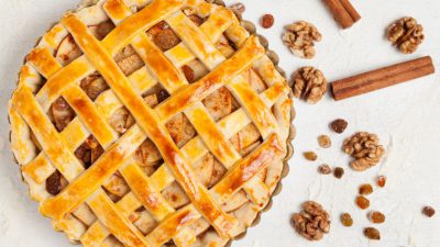 Plăcintă cu mere de post